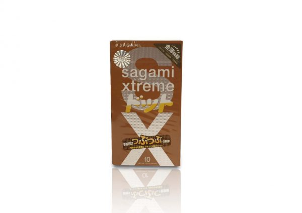 Bao cao su Sagami Xtreme Brown hộp lớn (10 cái)