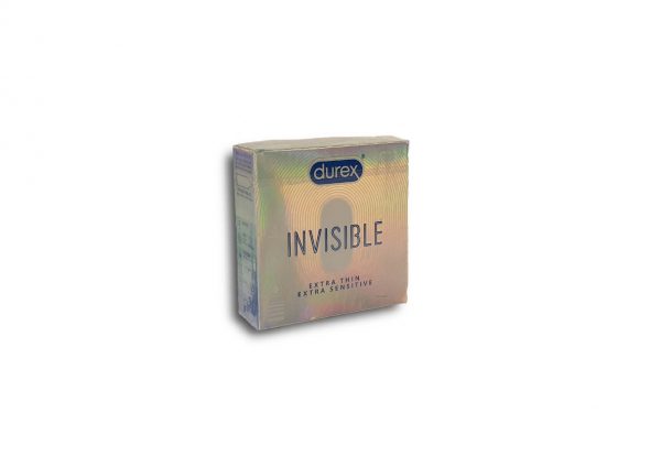 Bao cao su Durex Invisible hộp nhỏ (3 cái)